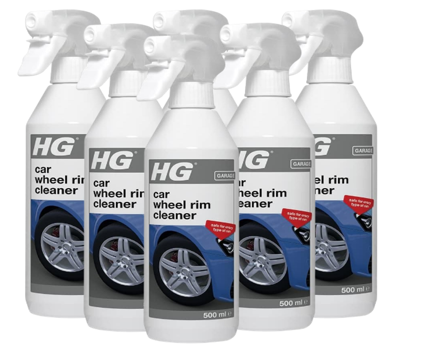 HG Car Wheel Rim Cleaner, Polish & Degreaser 500ml