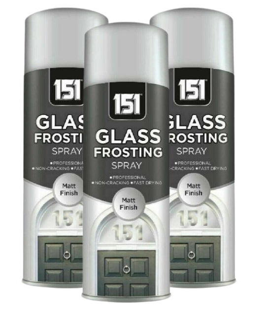 Glass Window Frosting Spray Paint | Privacy Spray | 1 x 400ml