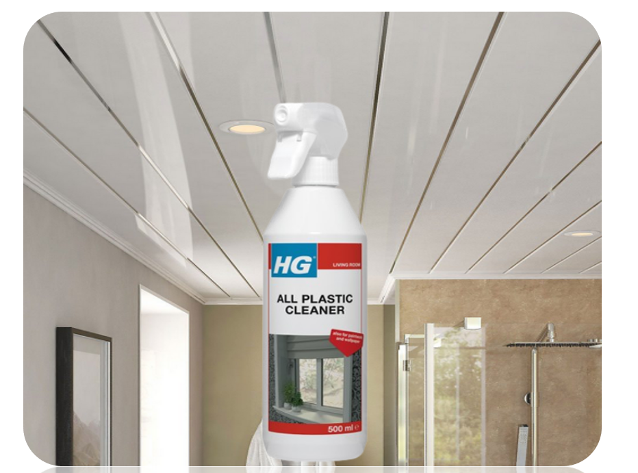 HG All Plastic Cleaner, Multi-Use Interior Cleaning Formula for UPVC 500ml
