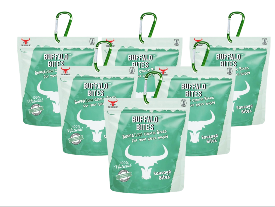 The Buffalo Co. Buffalo Bite Train Treat Sausage | 1 x Bag
