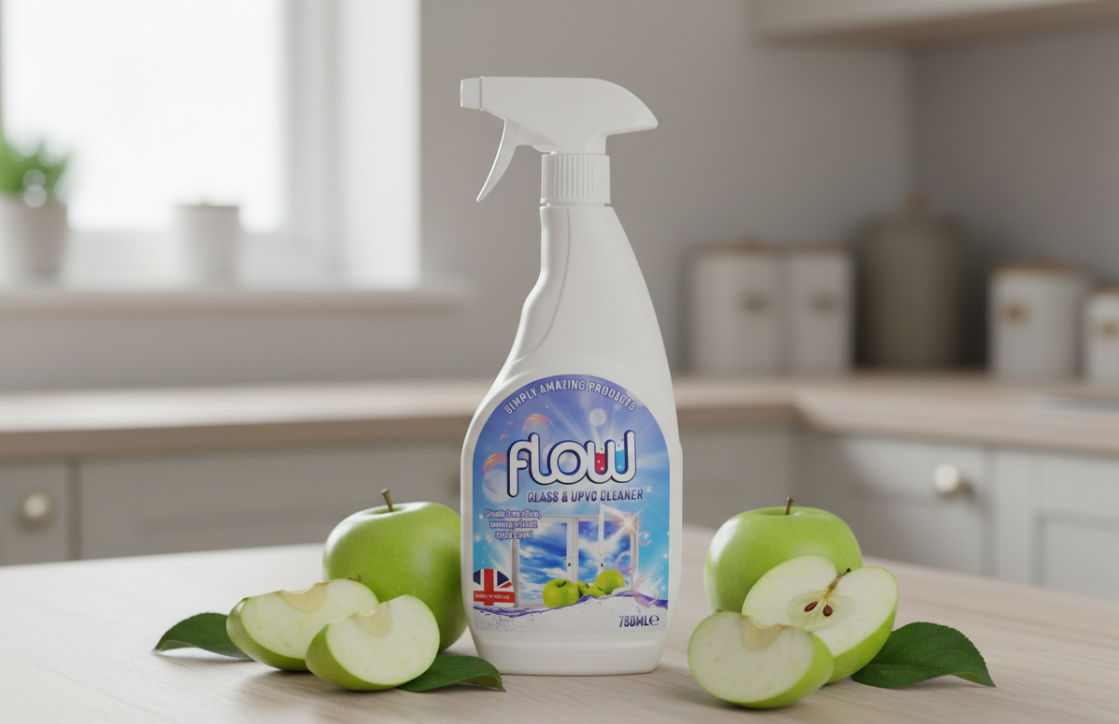 Flow Glass & UPVC Cleaner Spray | 750ml Trigger Spray