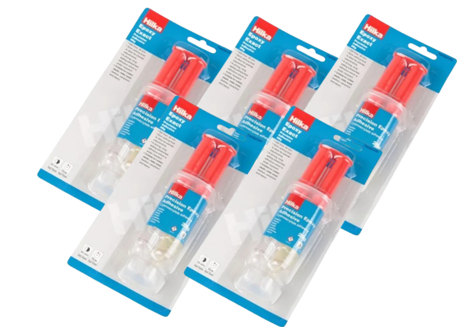 Hilka Tools 28g Precision Epoxy Adhesive | 5 Pack Bundle