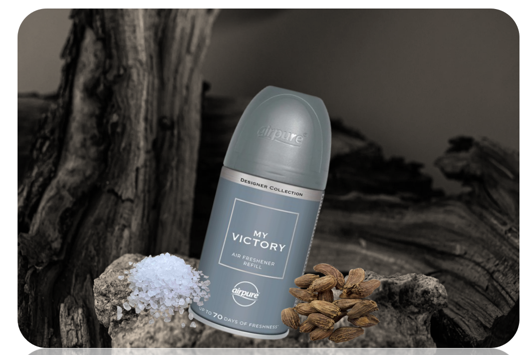 Airpure Designer Collection Air Freshener My Victory Automatic Refill 250ml