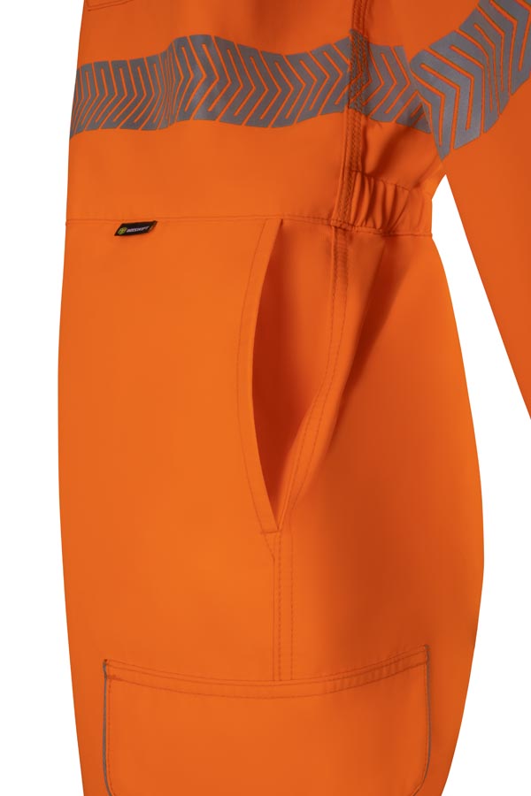 High Visibility Arc Flash Coverall Orange ALL SIZES
