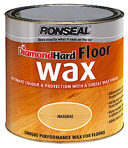 Ronseal Diamond Hard Floor Wax Natural 2.5L