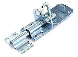 Sec 250Mm Padlock Bolt Galv S1430