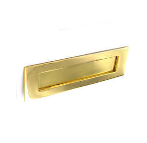 Securit Letter Plate, Gold