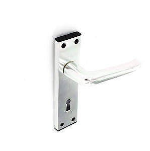 Sec Alum Lock Furn 6" Brgh S3077