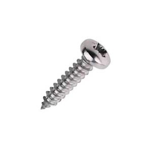 Round Head ZP Screws 4 x 25mm