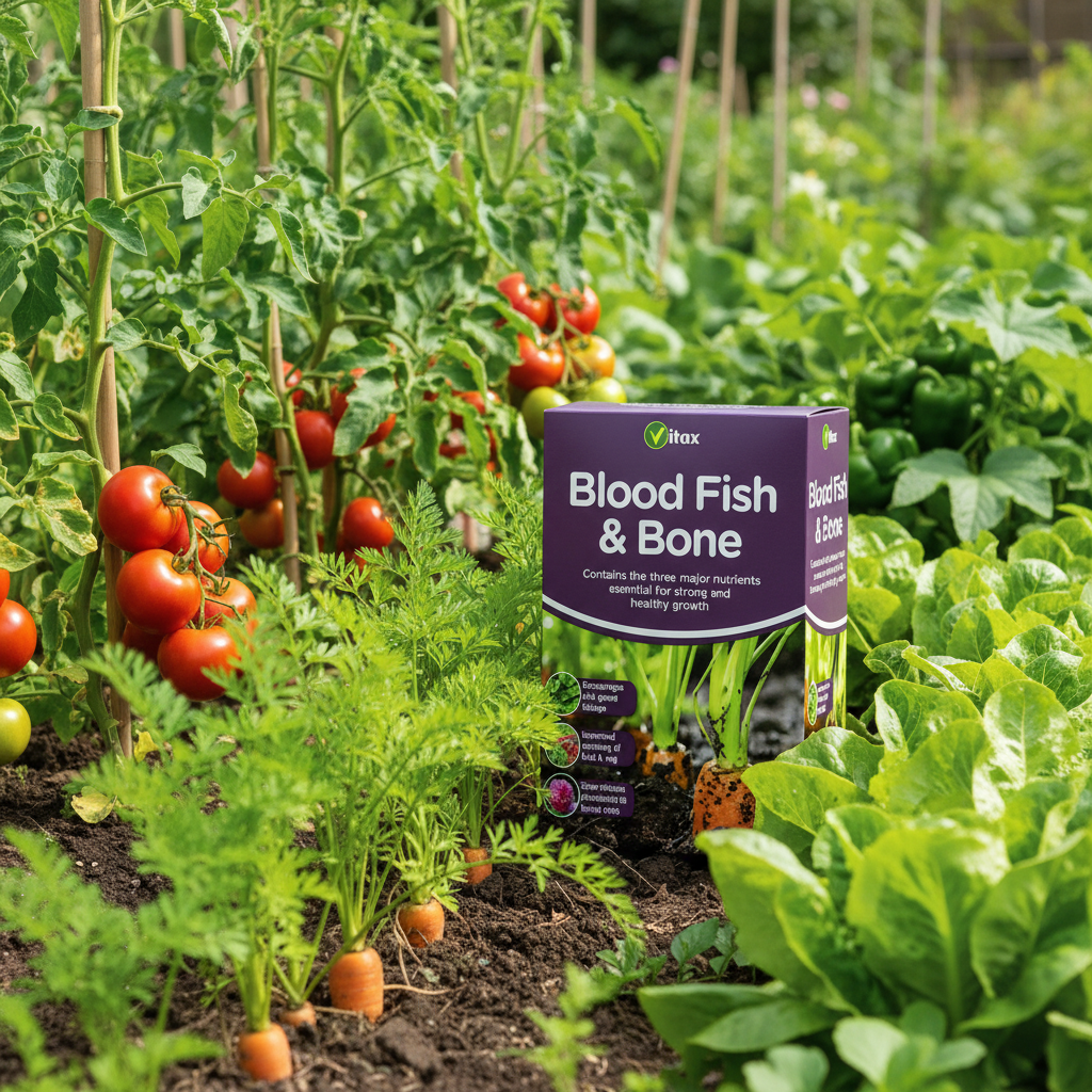 Vitax Ltd Blood Fish & Bone Fertiliser, 1.25Kg
