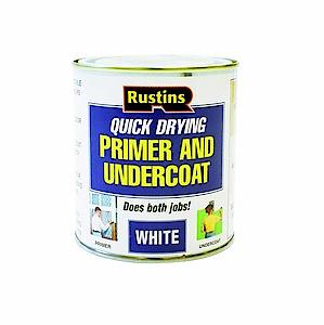 Rustins Quick Dry Primer & Undercoat White 500Ml