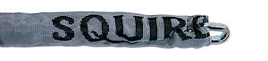 Henry Squire Hardened Steel Security Chain With Grey Sleeve, 900 Mm Chain