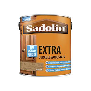 Sadolin Extra Durable Woodstain Natural 2.5 Litre