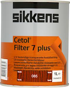 Sikkens 1L Cetol Filter 7-Plus Translucent Woodstain Teak