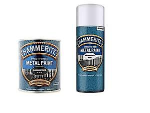 Hammerite Hammered Finish Aerosol White 400Ml