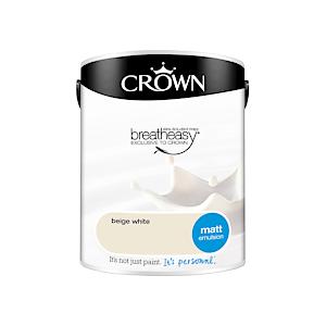Crown Retail Core Emulsion Matt Beige White 5 L