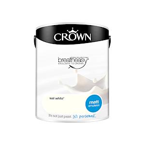Crown Retail Core Emulsion Matt Sail White 5 L