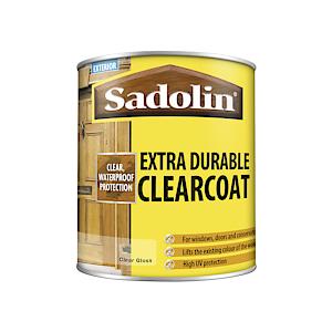 Sadolin Extra Durable Clear Coat 1Lt Gloss Finish