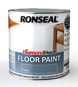Ronseal Dhfpsl25L 2.5L Diamond Hard Floor Paint - Slate