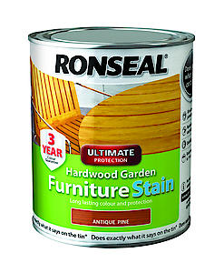Ronseal Hwfsrt50 Hardwood Furniture Stain Rich Teak 750 Ml