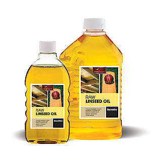 Barrettine Raw Linseed Oil | Water Resistant Finish | 500ml