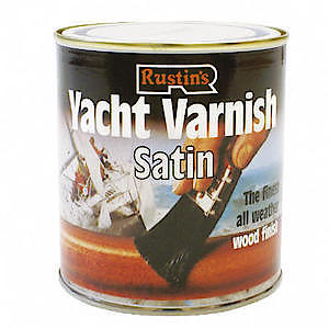 Rustins Yasv500 500Ml Yacht Varnish Satin