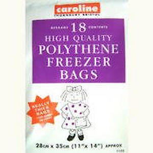 Caroline 18 Freezer Bags 11X14''