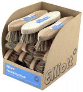 scrubbing brush double wing