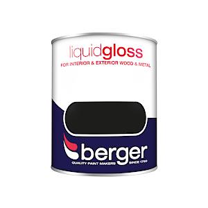 BGR Liquid Gloss BLK 750mls