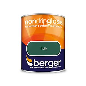 Berger Non Drip Gloss 750Ml Holly
