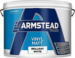Armstead Trade Vinyl Matt White 5 Litres
