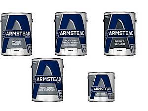 Armstead Trade Quick Dry Wood Primer Undercoat 1 Litre