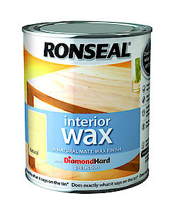 Ronseal Iwmo750 750 Ml Interior Wax - Medium Oak