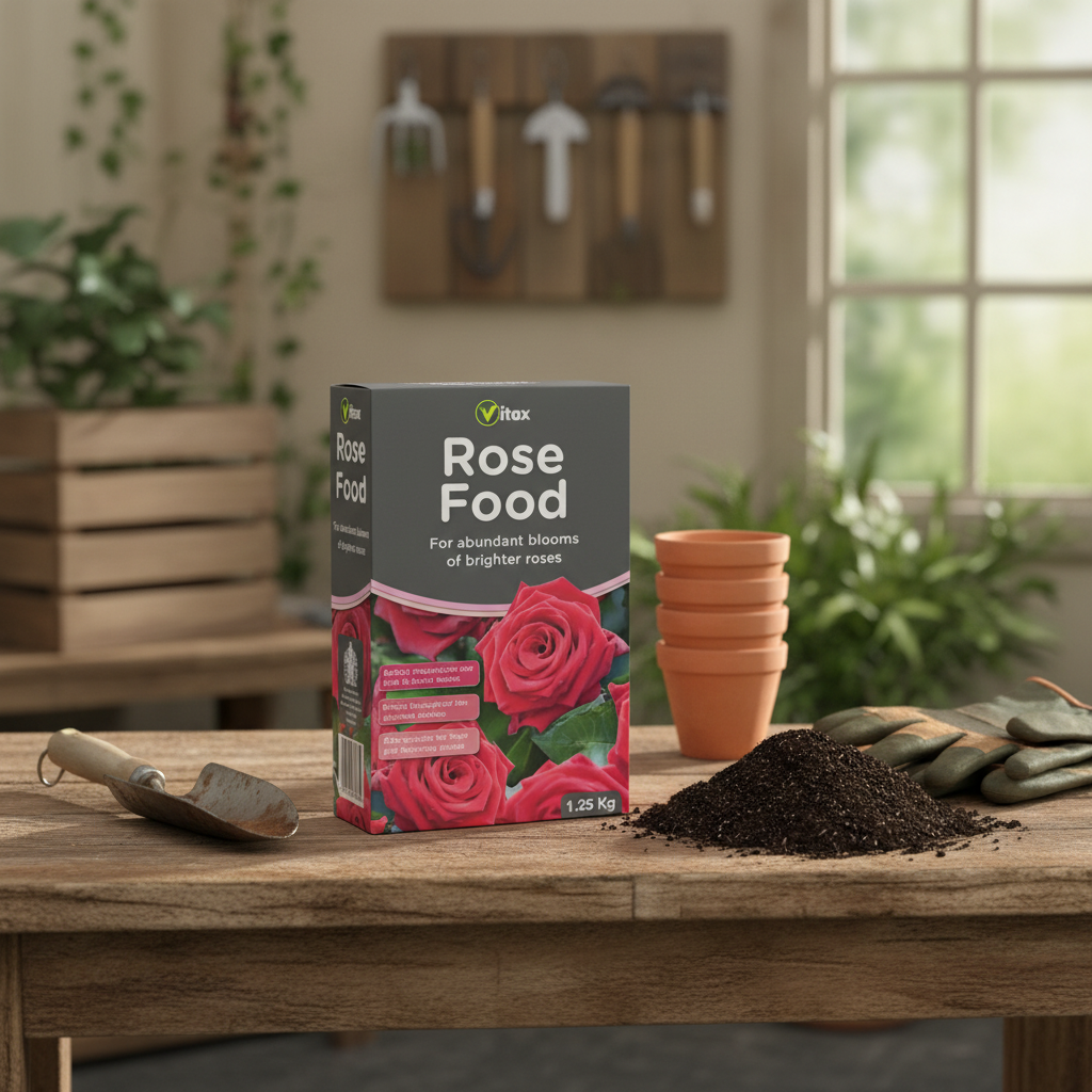 Vitax 6Rf125 1.25 Kg 13.0 X 6.0 X 21.0 Cm Rose Food