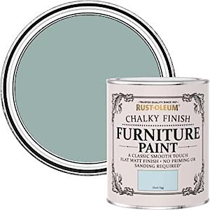 Rust-Oleum Amz0026 Chalky Finish Furniture Paint - Duck Egg - 750Ml