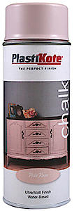 Plasti-Kote Chalk Finish Spray Pastel Green 400Ml
