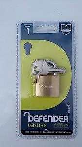 Def 30Mm Brass Padlock Dfbp3