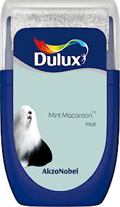 Dulux Walls & Ceilings Tester Paint, Mint Macaroon, 30 Ml