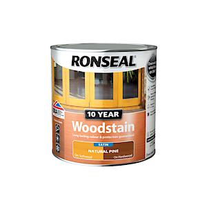 Ronseal 10 Year Woodstain Natural Pine 750Ml