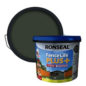 Ronseal Fence Life Plus+ Sage 9 Litre