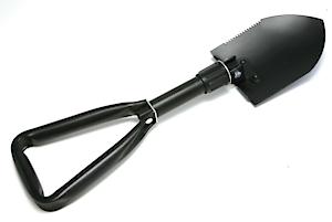 Hilka 84720099 Folding Boot Shovel,Black