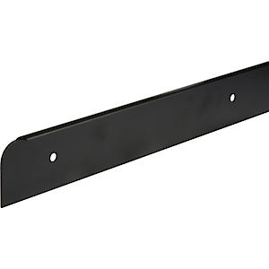 Black Worktop End Cap Joint Strip 40mm