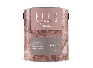 Elle Decoration By Crown 2.5L Flat Matt Emulsion Paint - Tailored No 451