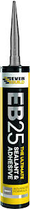 Everbuild Eb25 The Ultimate Sealant And Adhesive Cartridge Adhesive Grey – 300Ml
