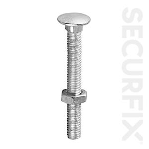 Carr Bolt Zp M8X100Mm (15) T10856