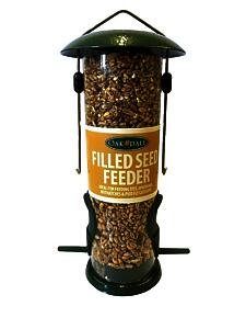 Filled Premium Seed Bird Feeder
