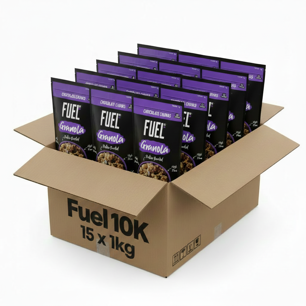 FUEL 10K Chocolate Chunks Protein Granola Breakfast Cereal | 1 x 1kg