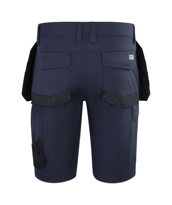 Jcb Unisex Stretch Holster Pocket Shorts Navy ALL SIZES