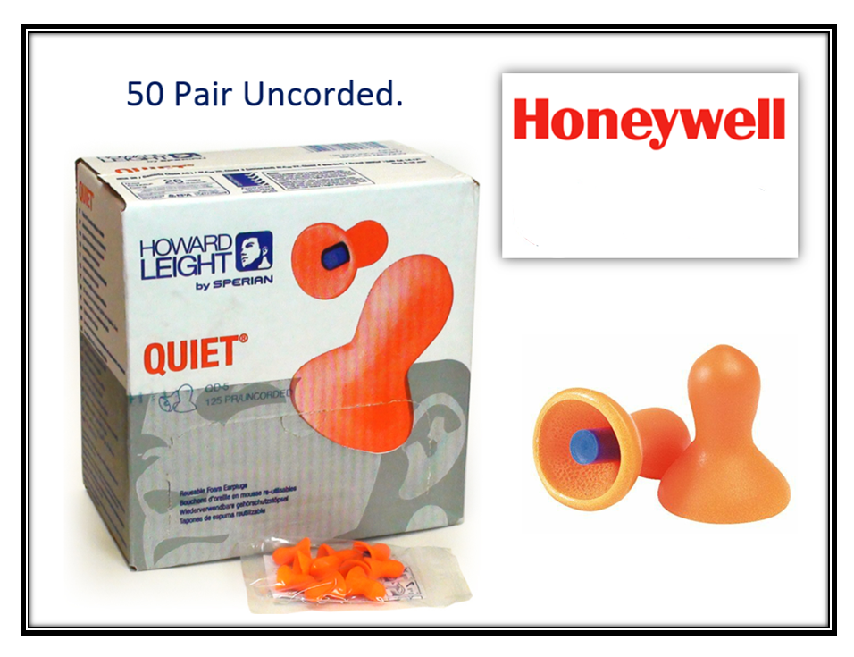 Honeywell Uncorded Ear Plugs 50 Pack {1028456 }