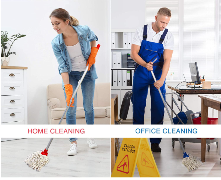 Janit-X PY Smooth Socket Mop 12oz Green {CHSA Approved}